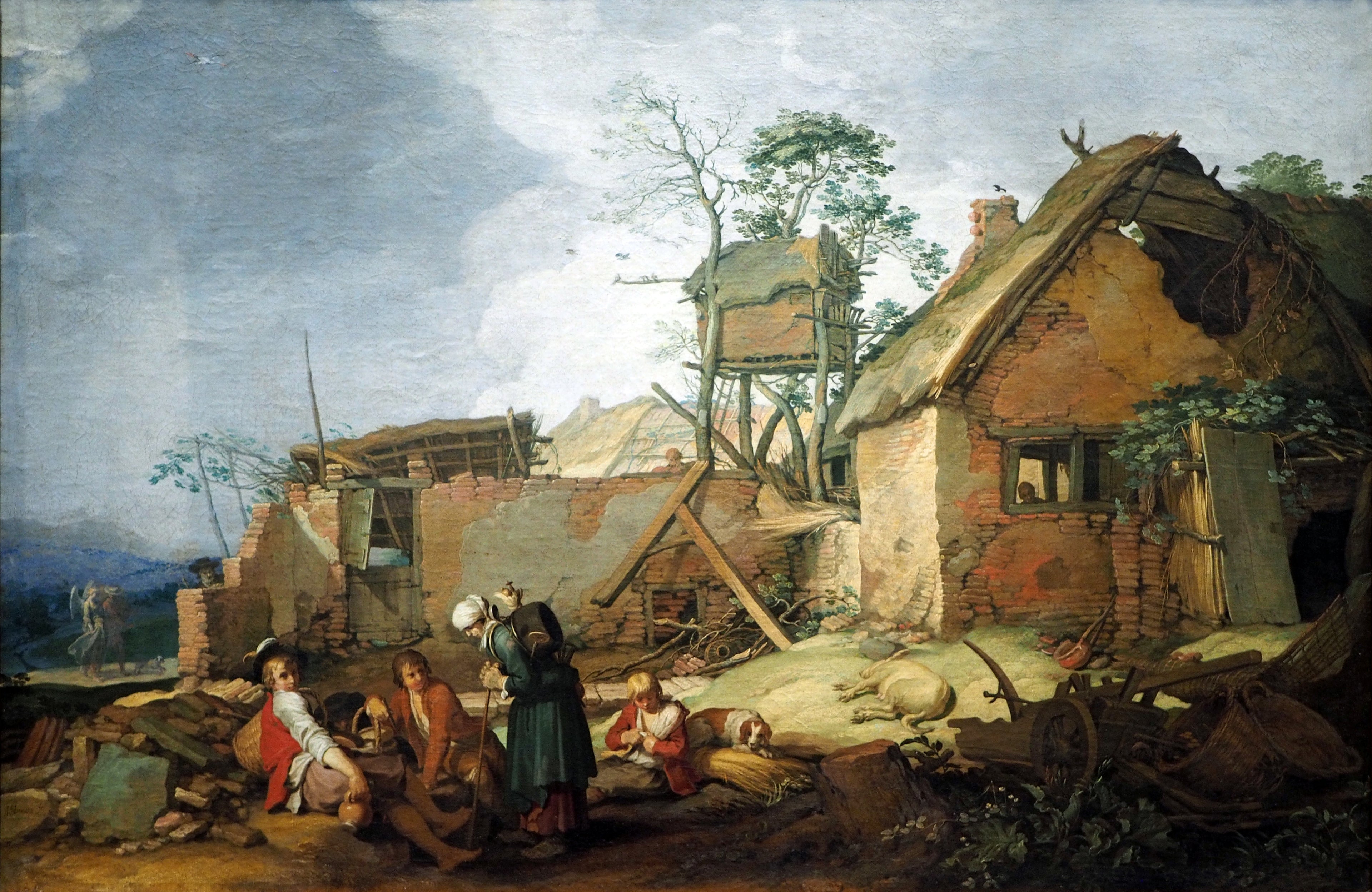 Paysage avec ferme - Abraham Bloemaert