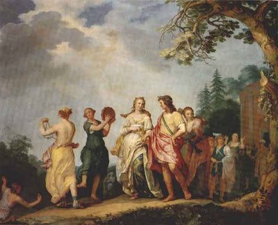 Mariage Amaryllis Mirtillo - Abraham Bloemaert