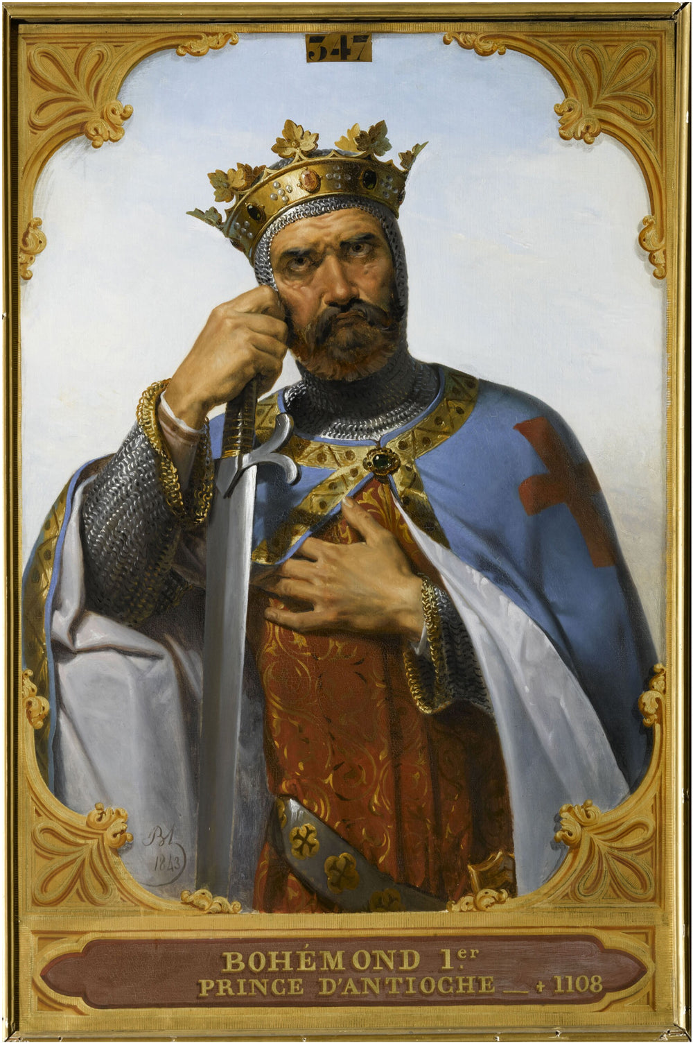 Bohémond 1er, prince d'Antioche (?-1108) - Merry-Joseph Blondel