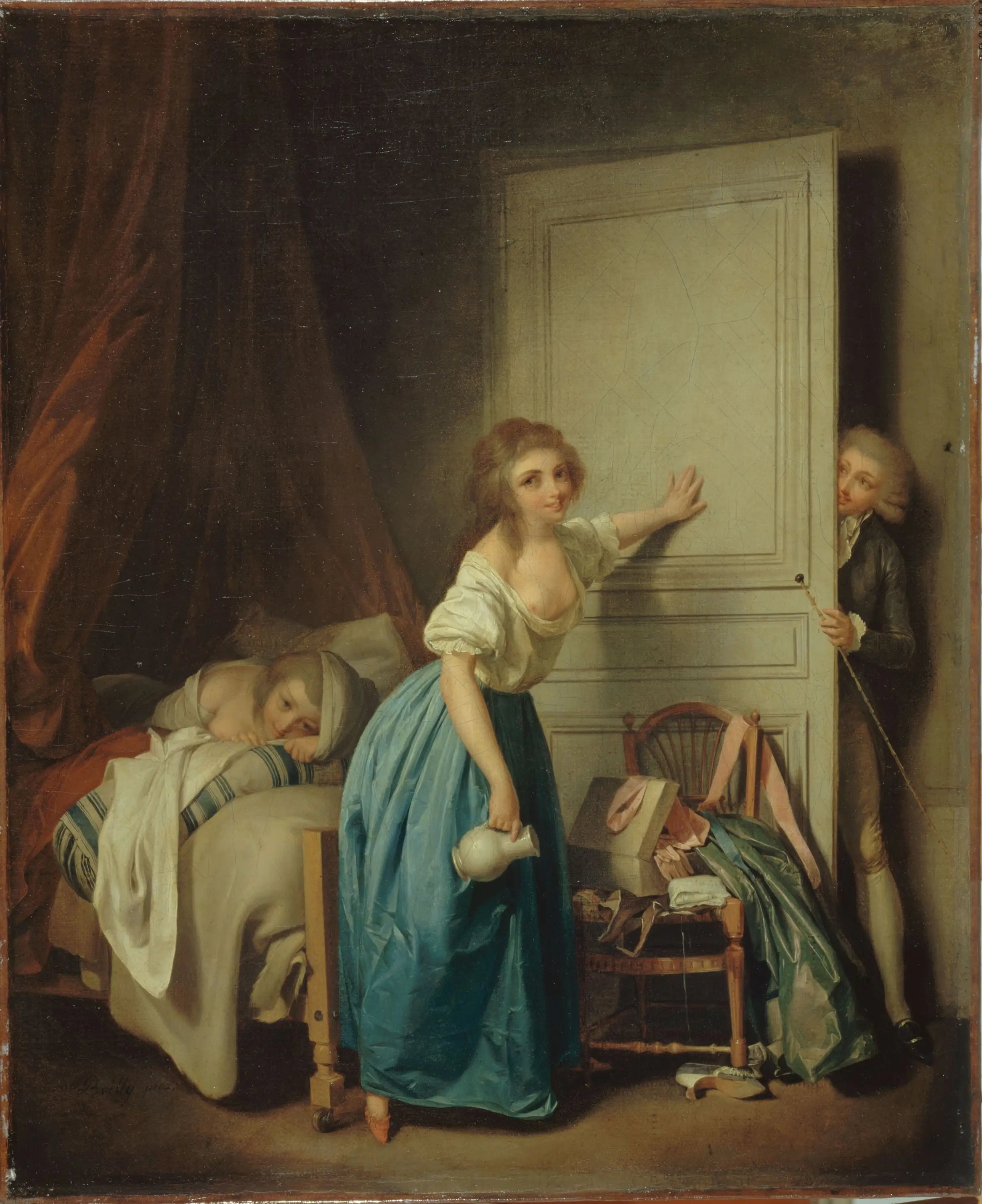 L’Indiscret - Louis-Léopold Boilly - Alpha Reproduction