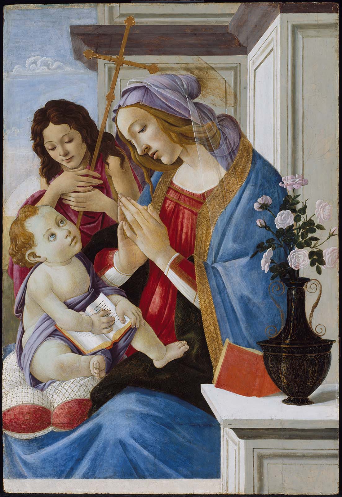 Vierge à l'Enfant avec saint Jean - Sandro Botticelli