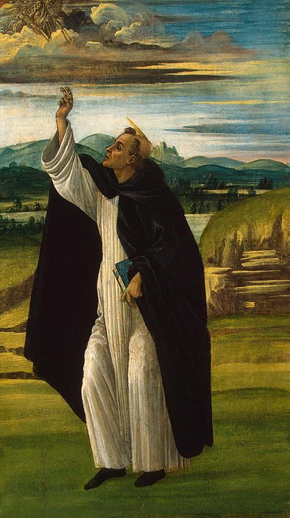 Saint Dominique - Sandro Botticelli
