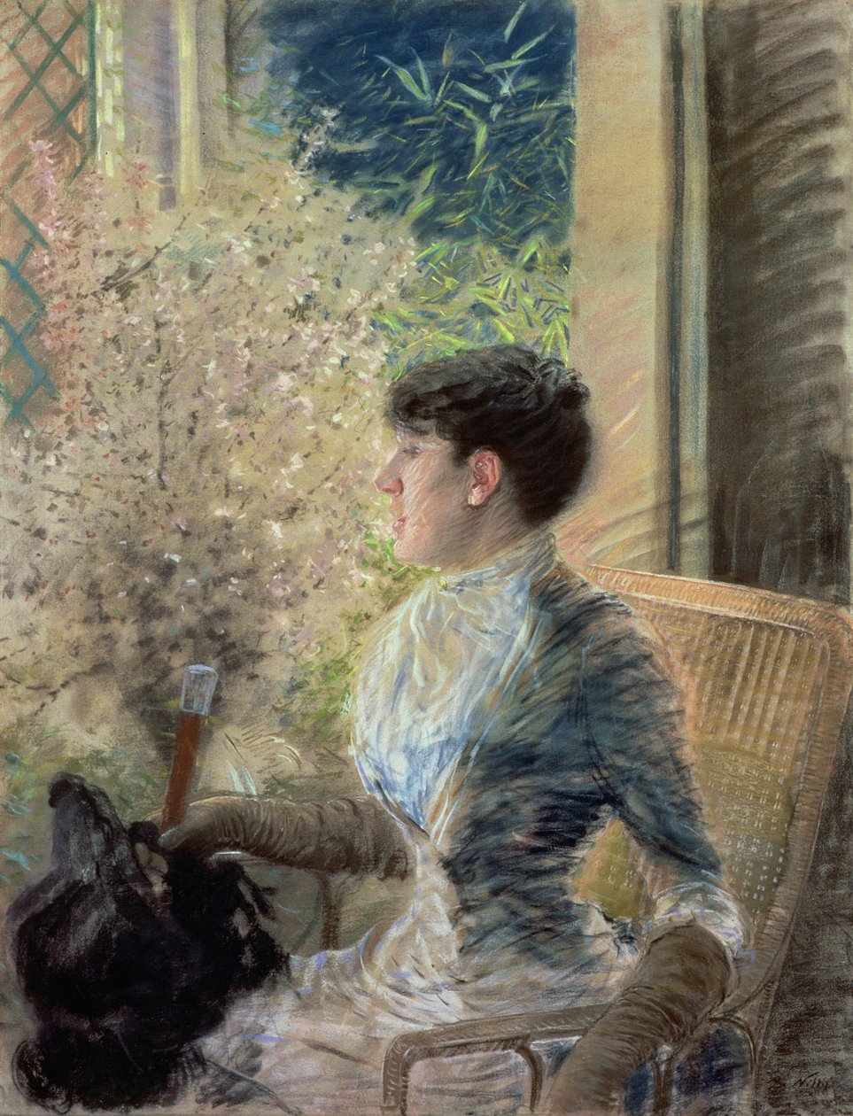 Fenêtre en saillie - Giuseppe De Nittis - Alpha Reproduction