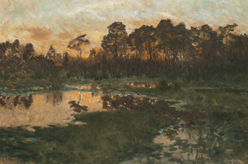 Soirée de printemps - Bruno Liljefors