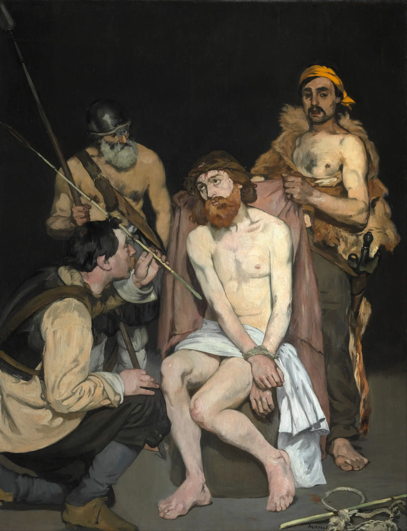 Jésus insulté par les soldats - Édouard Manet