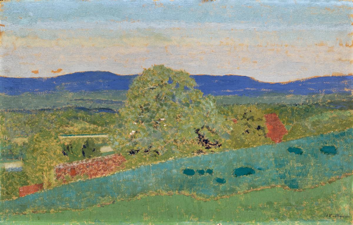 Les Collines bleues - Édouard Vuillard