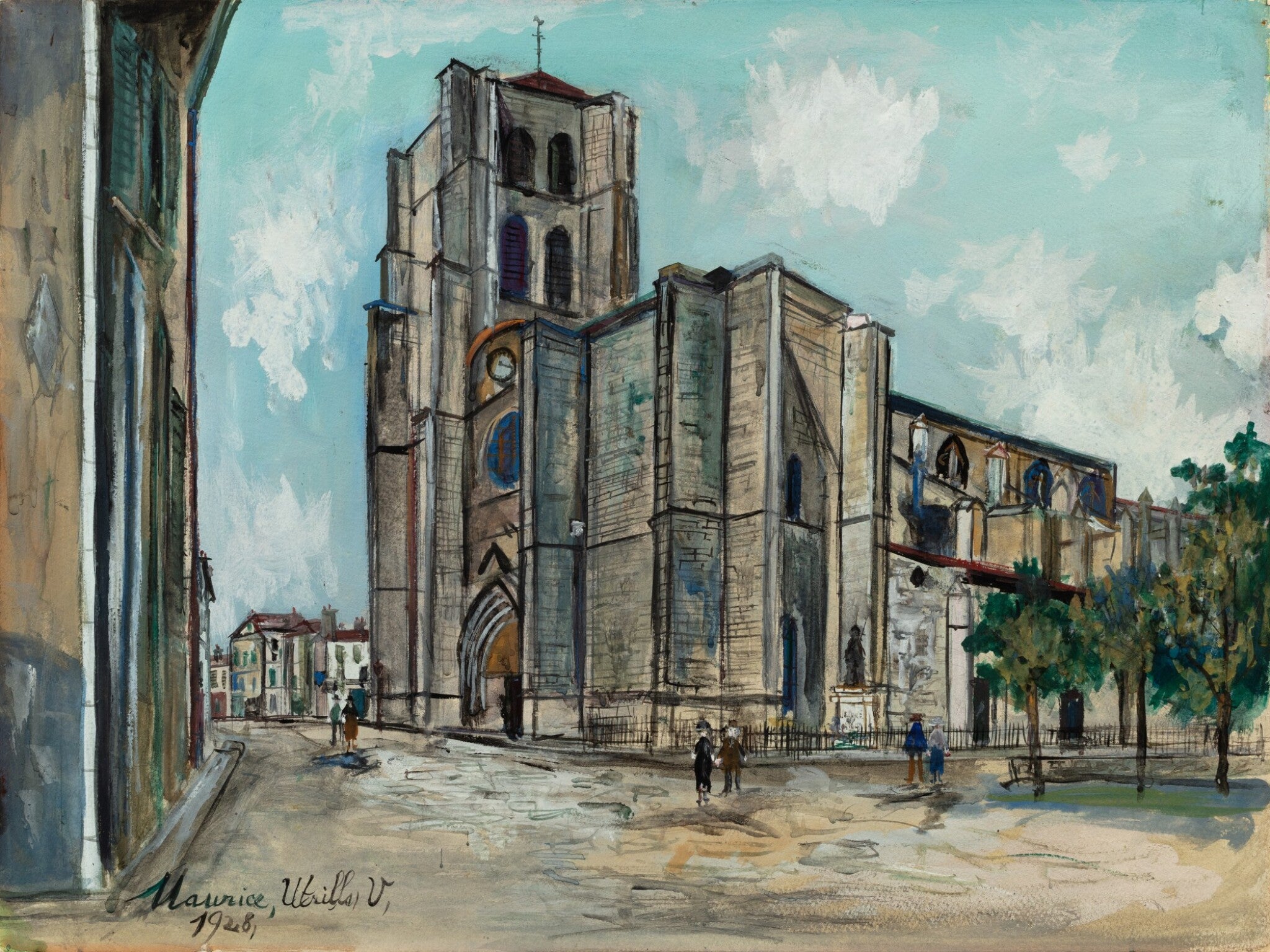 Église Notre-Dame d'Espérance à Montbrison (Loire) - Maurice Utrillo