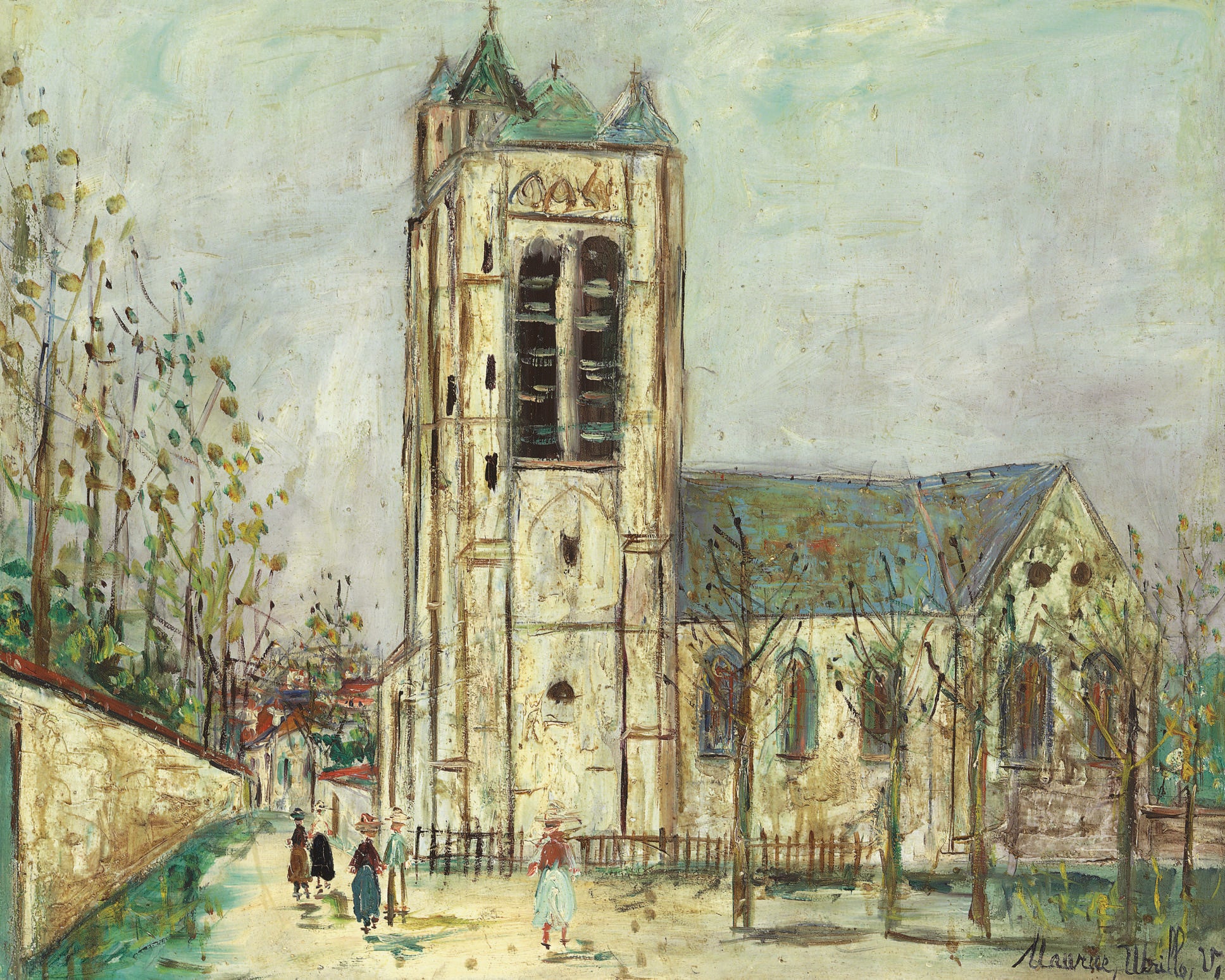 Église de la Ferté-Milon - Maurice Utrillo
