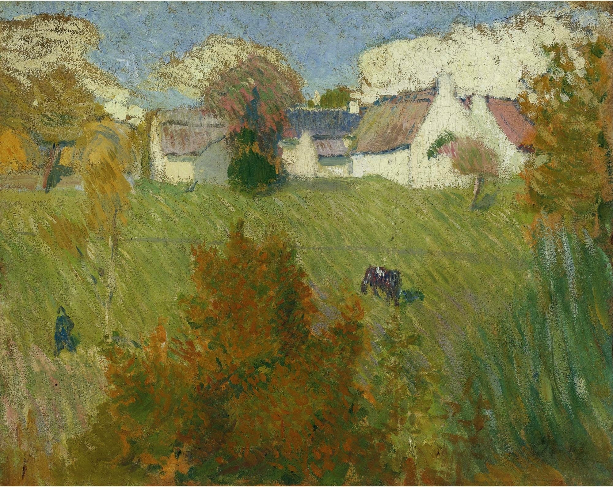 Ferme à Pont-Aven - Émile Bernard - Alpha Reproduction