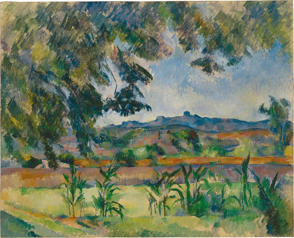Reproduction du tableau « Le Pilon du Roi - Paul Cézanne » par Alpha Reproduction en peinture à l’huile