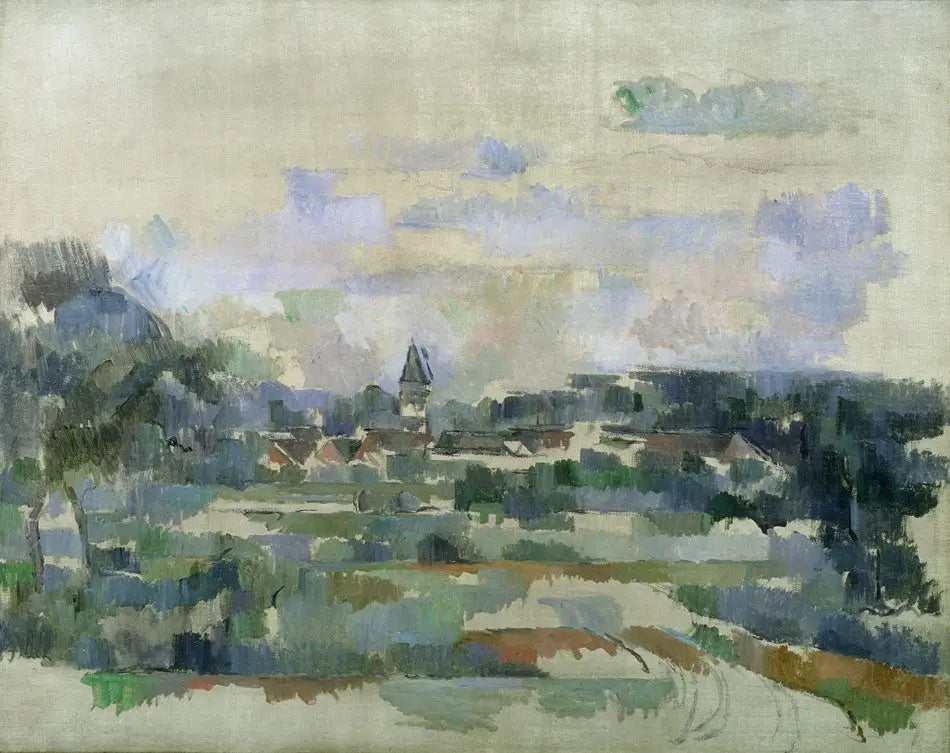 Reproduction du tableau « Route tournante - Paul Cézanne » par Alpha Reproduction en peinture à l’huile