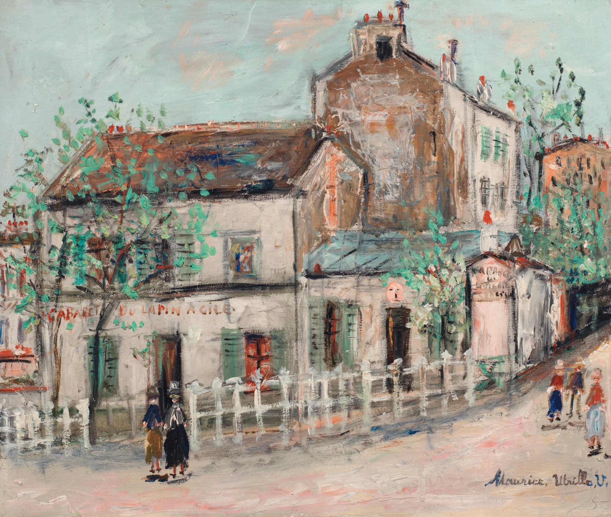 Cabaret du Lapin Agile - Maurice Utrillo
