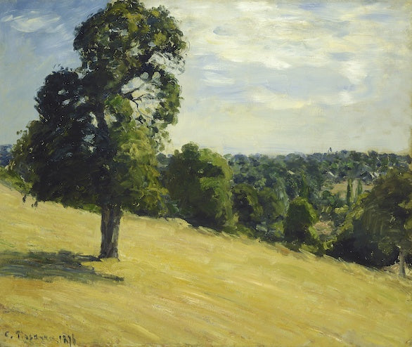 Reproduction du tableau « Le Grand Poirier à Montfoucault - Camille Pissarro » par Alpha Reproduction en peinture à l’huile