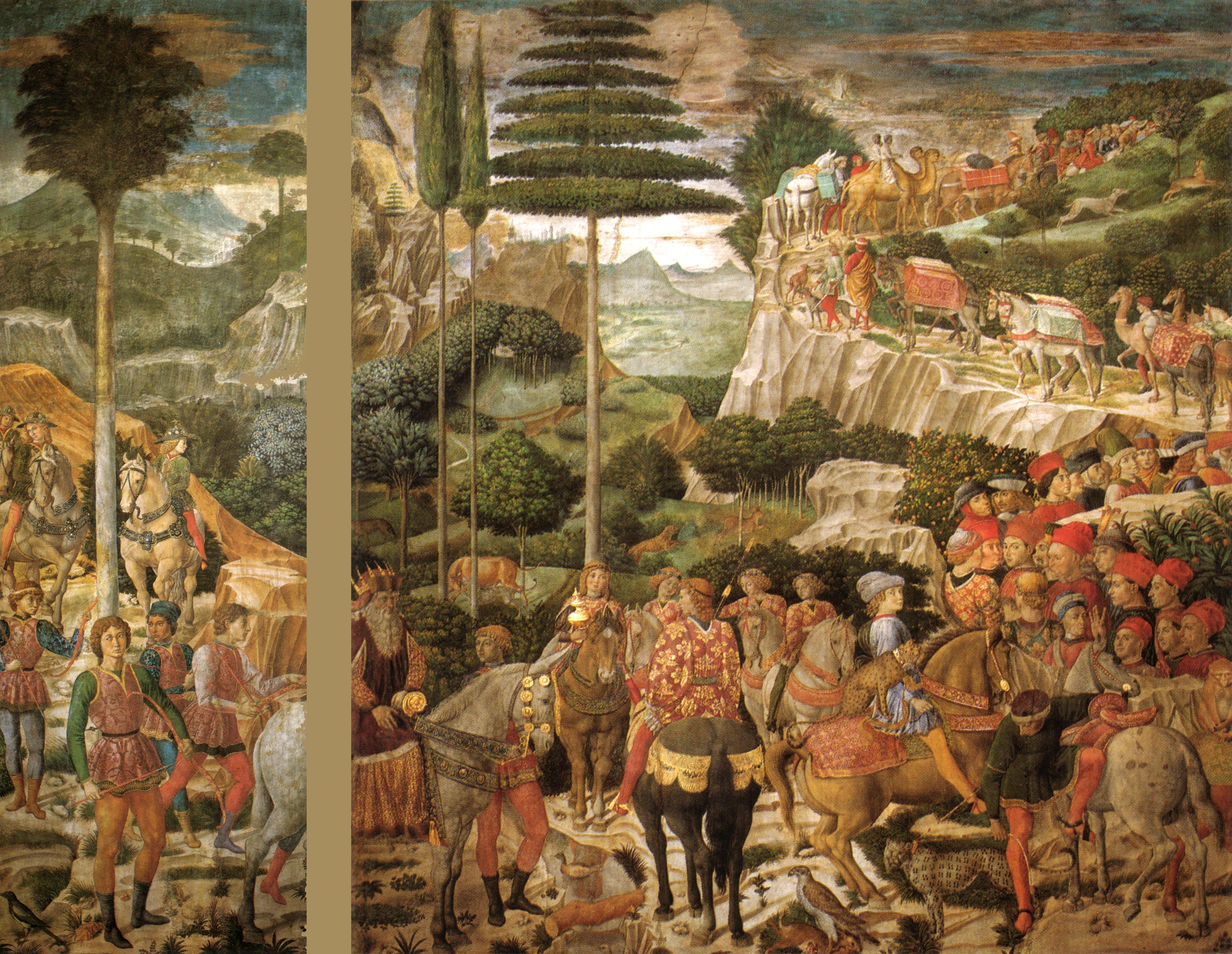 Procession du plus vieux roi - Benozzo Gozzoli - Alpha Reproduction