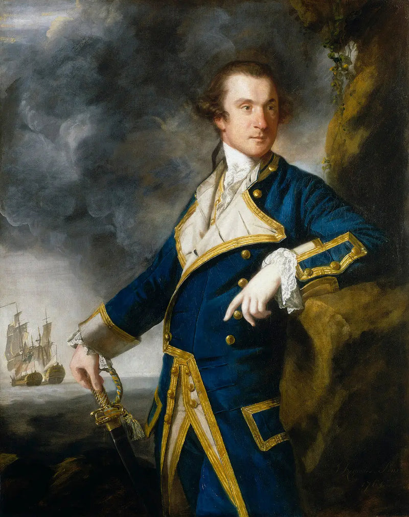 Капитан Александр Худ, 1726-1814 - Джошуа Рейнольдс