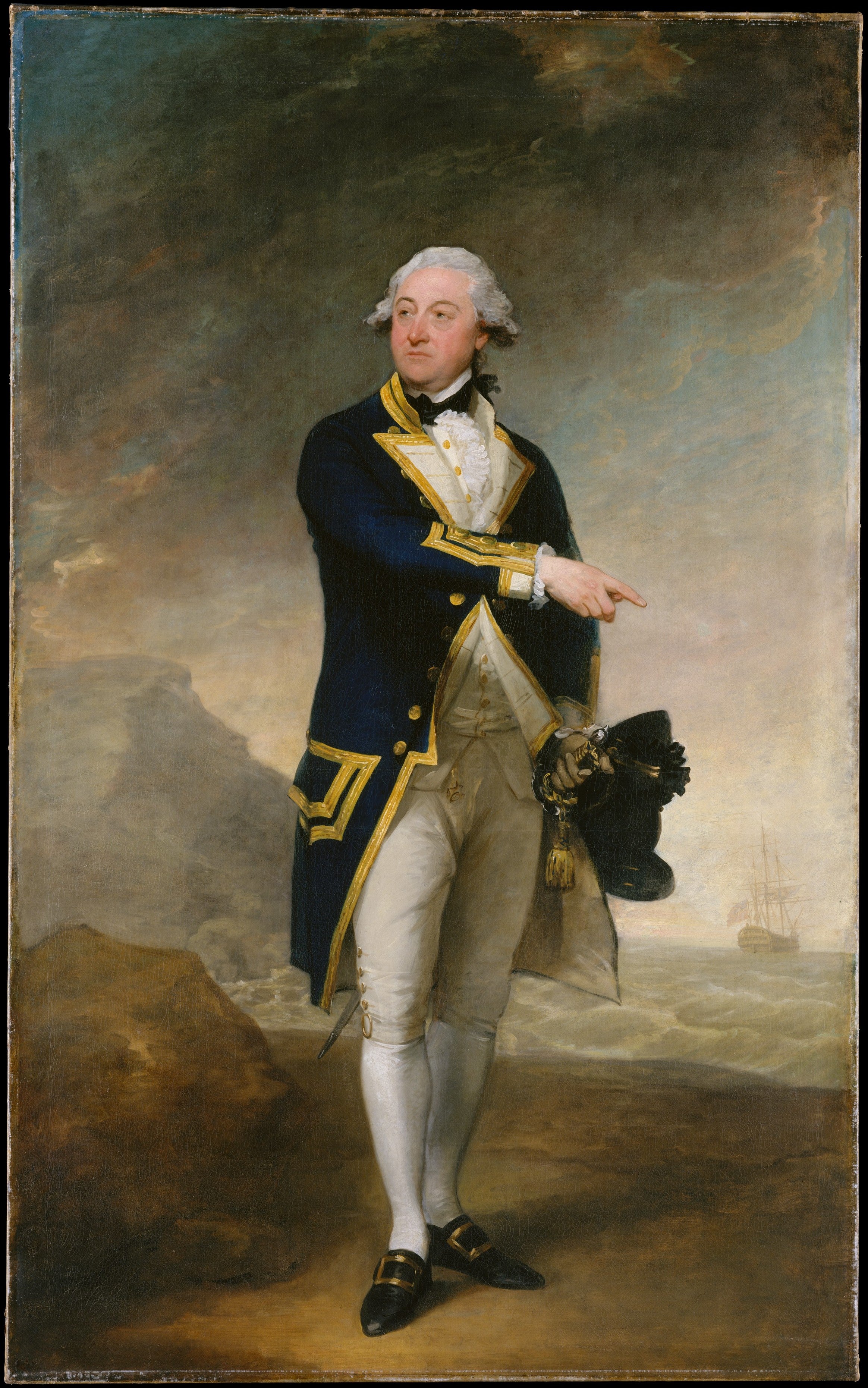 Capitaine John Gell - Gilbert Stuart