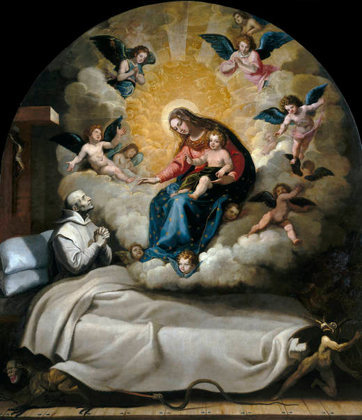 La Vierge à l'Enfant apparaît à Pedro Faverio - Vincenzo Carducci