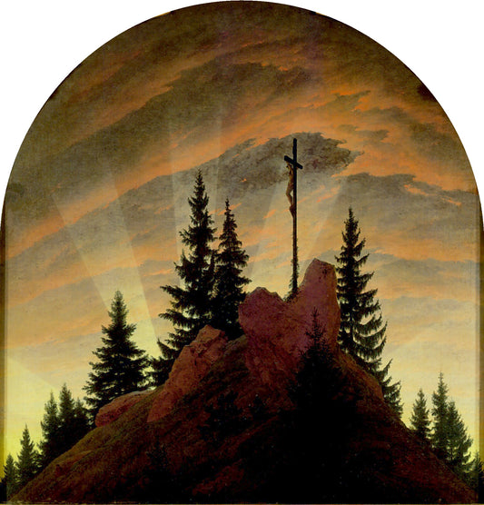 Le Retable de Tetschen - Caspar David Friedrich