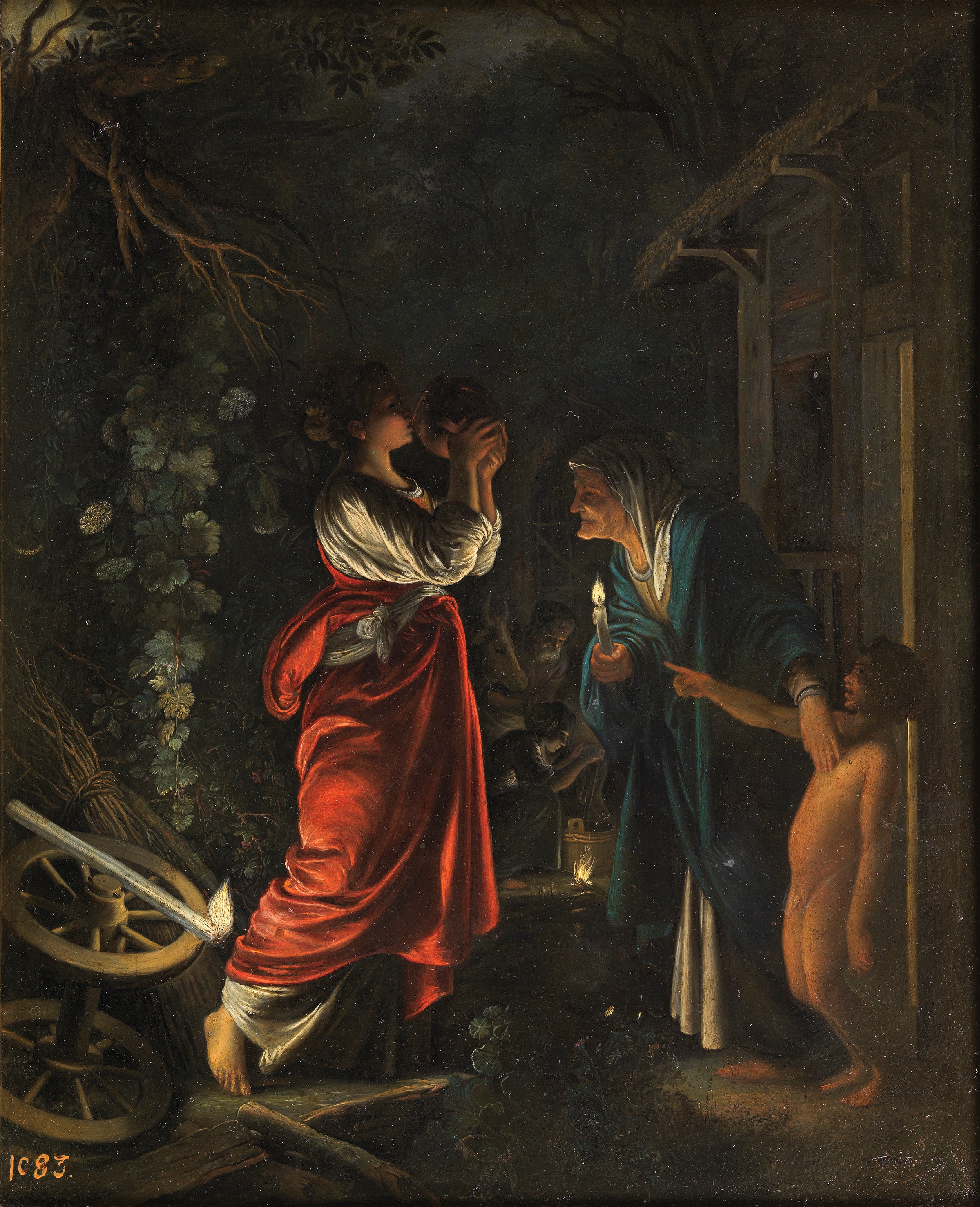 Cérès dans la maison d'Hécube - Adam Elsheimer