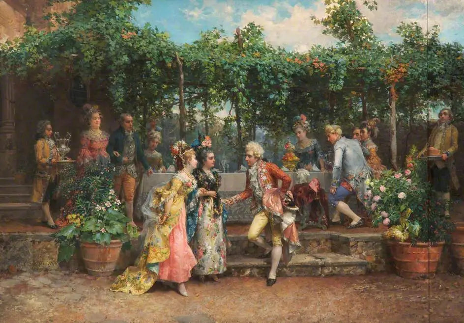 Une Garden Party - Cesare Augusto Detti - Alpha Reproduction