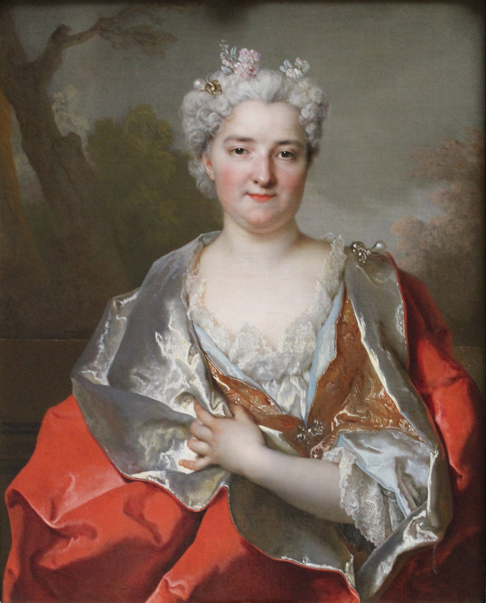 Portrait présomptif d'Anne Thérèse de Marquenat de Courcelles - Nicolas de Largillière