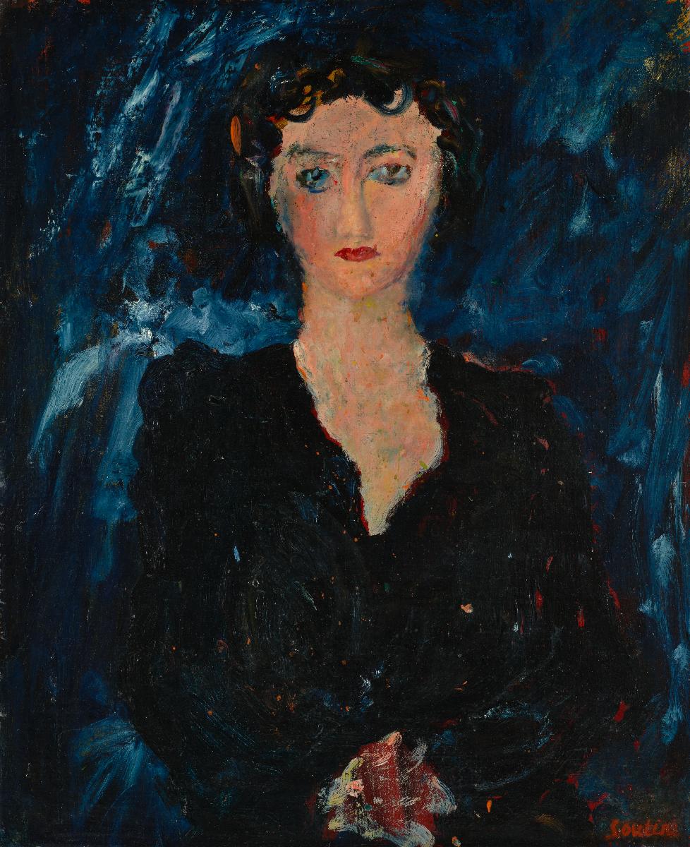 Portrait d'une dame - Chaïm Soutine