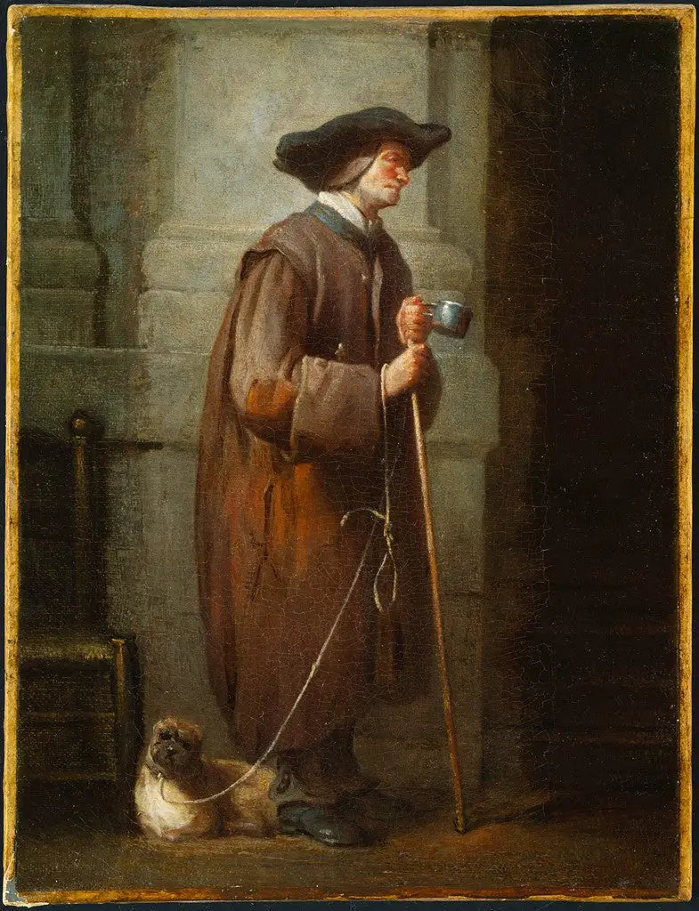 Mendiant aveugle - Jean Siméon Chardin - Alpha Reproduction