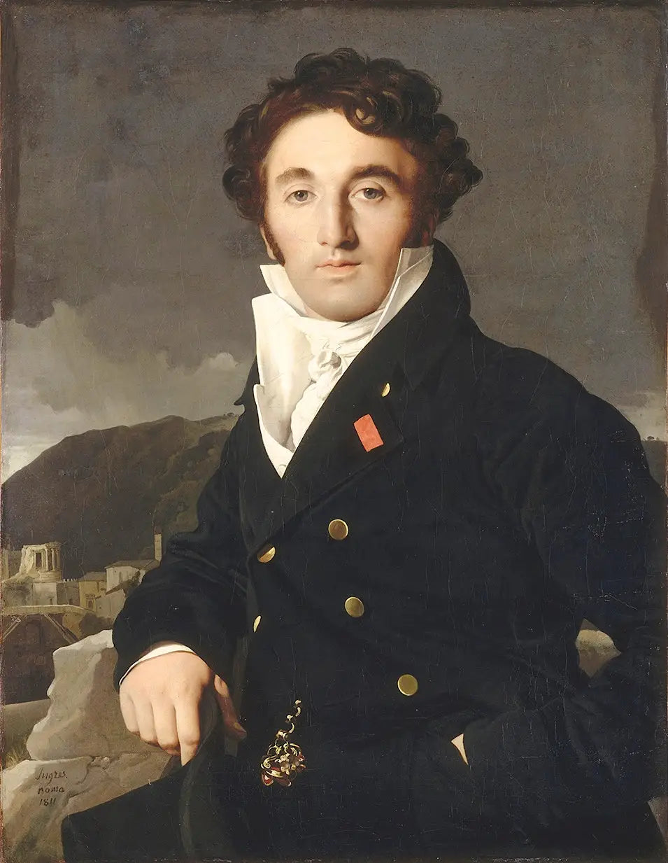 Portrait de Charles-Joseph-Laurent Cordier - Jean-Auguste-Dominique Ingres - Alpha Reproduction