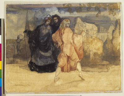 Beauvais - L’inconstant le Silène le charlatan - Charles Conder - Alpha Reproduction