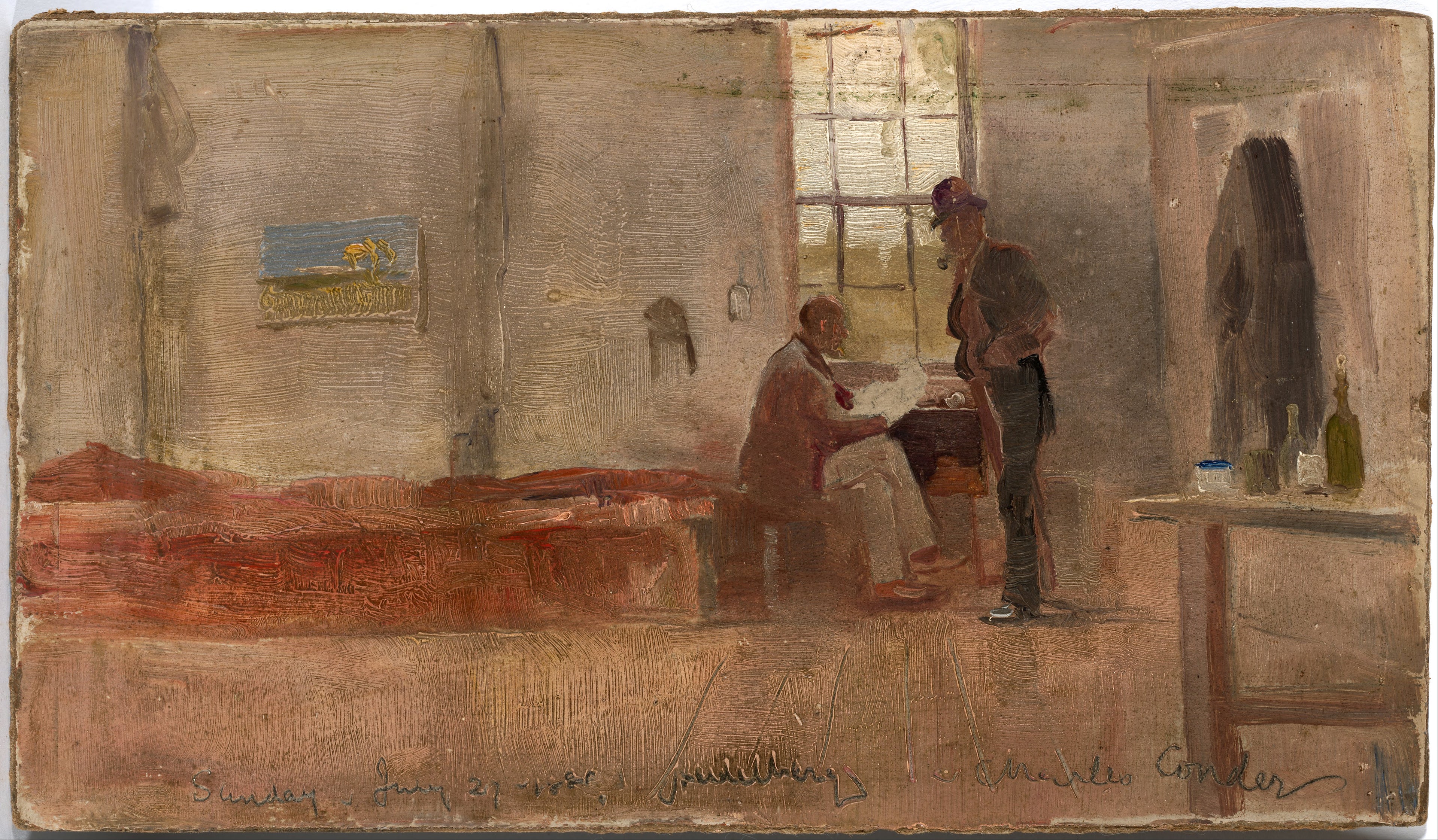 Le camp des impressionnistes - Charles Conder - Alpha Reproduction