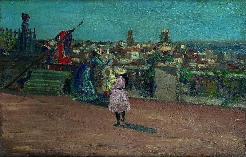 Наш флаг в Альгесирасе, Испания - Чарльз Кондер