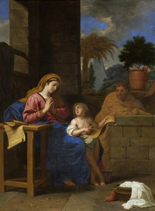 La Sainte Famille - Charles Le Brun