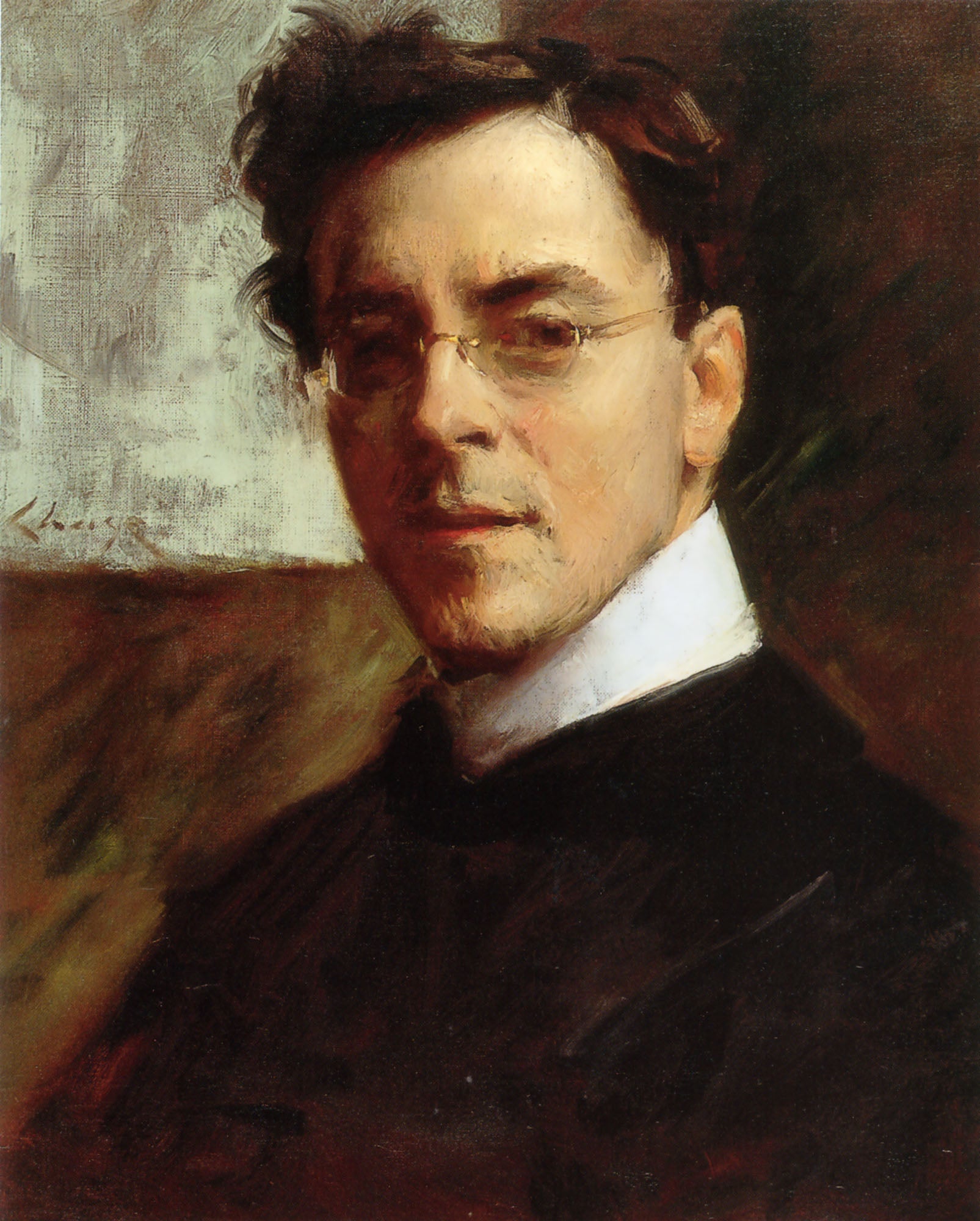 Portrait de Louis Betts - William Merritt Chase