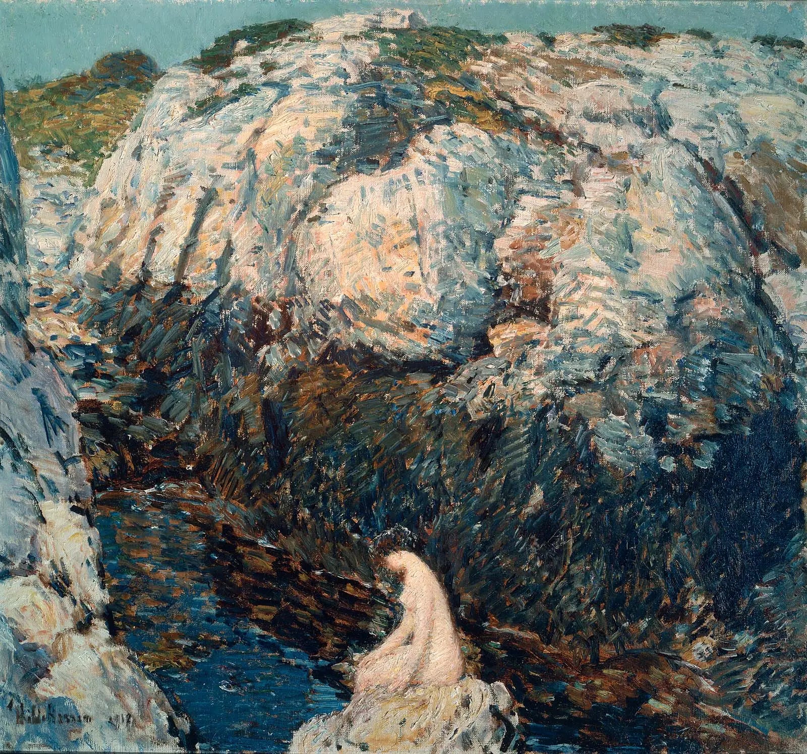 La Dame des Gorges - Childe Hassam - Alpha Reproduction