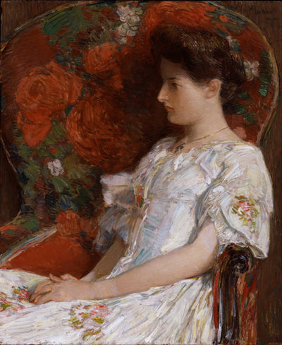 La chaise victorienne - Childe Hassam - Alpha Reproduction