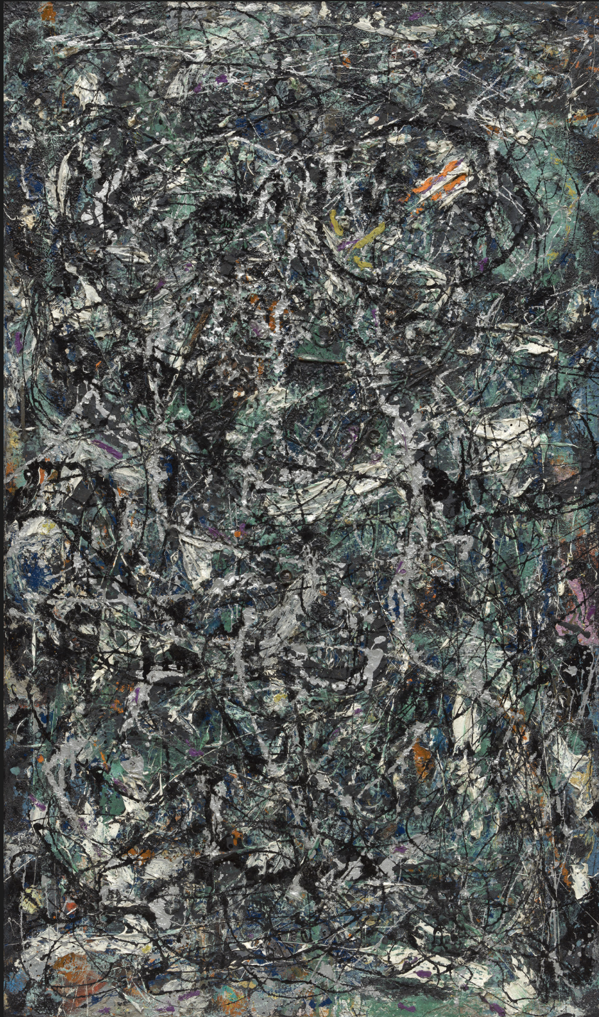 Cinq brasses complètes - Jackson Pollock