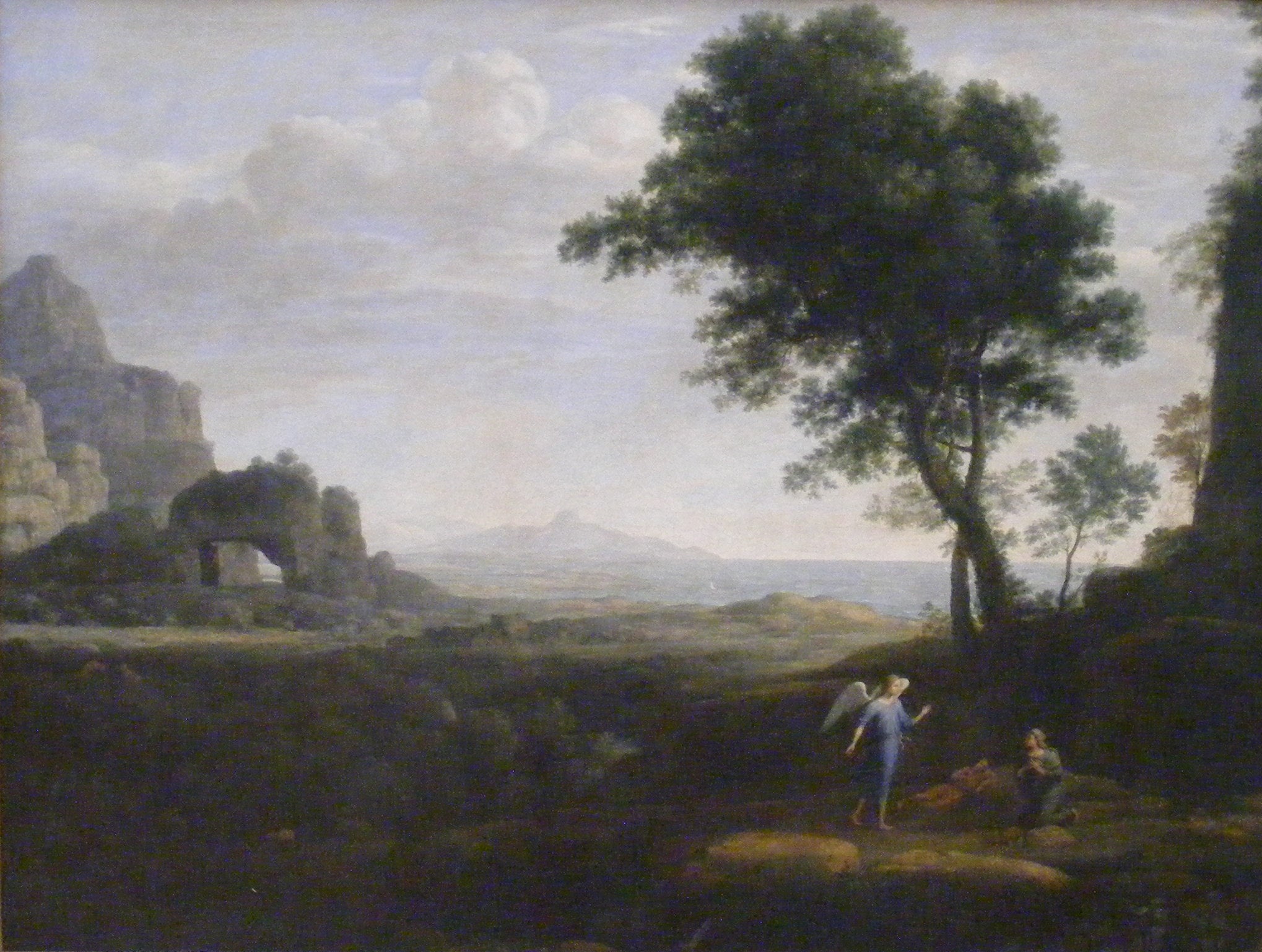 Agar et Ismaël dans le désert - Claude Lorrain