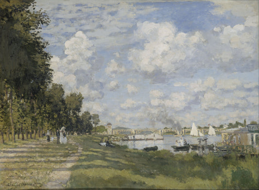 Reproduction du tableau « Le Bassin d'Argenteuil - Claude Monet » par Alpha Reproduction en peinture à l’huile