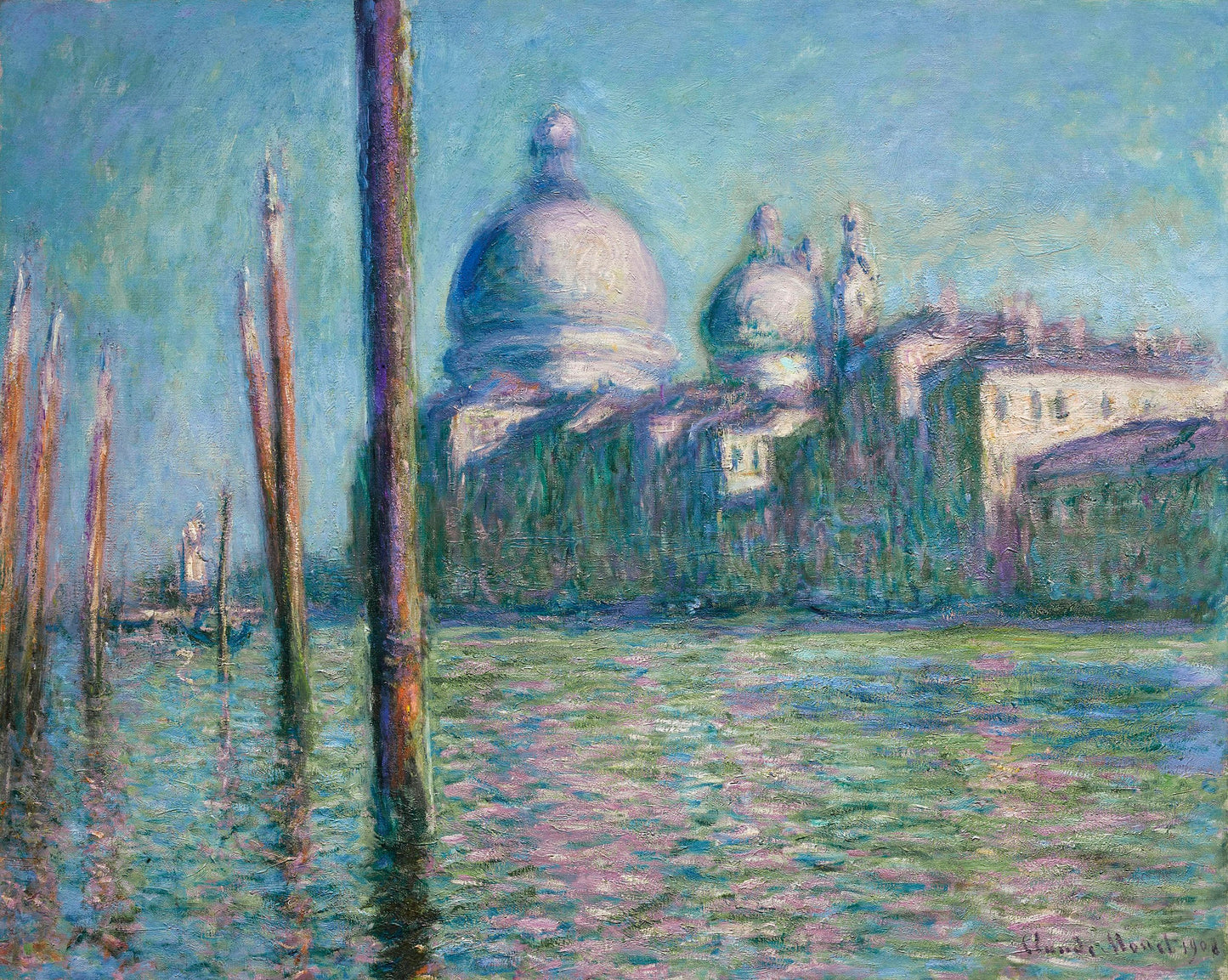 🎨 Большой канал – Клод Моне, 1908 (Версия коллекции Нахмад)