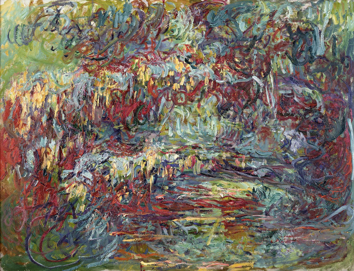 Reproduction du tableau « Le Pont japonais - Claude Monet » par Alpha Reproduction en peinture à l’huile