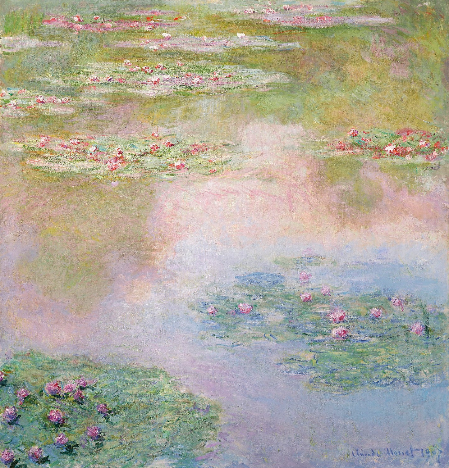 🌸 Кувшинки (1907) – Клод Моне (W 1698)