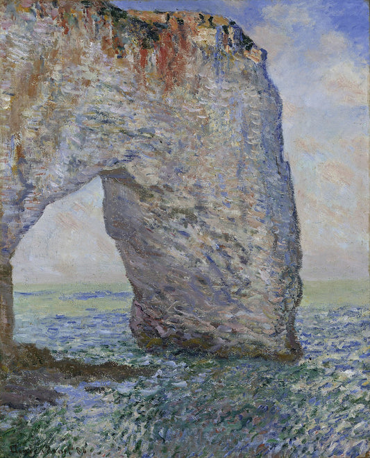 🌊 Ла Маннпорт возле Этрета – Клод Моне (около 1883–1886)