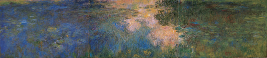 🌊 Бассейн с кувшинками – Триптих (1917–1919)