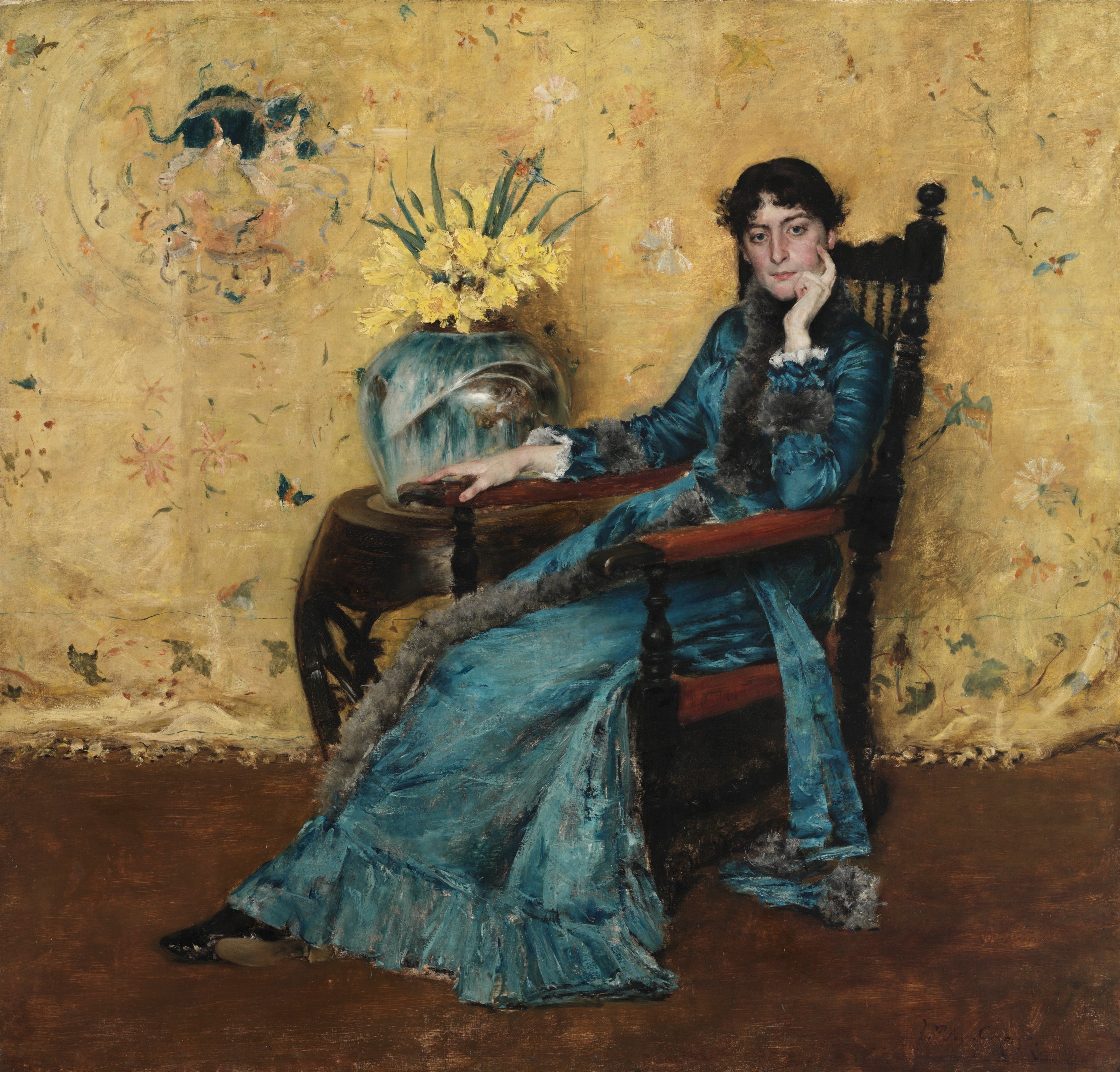 Portrait de Dora Wheeler - William Merritt Chase