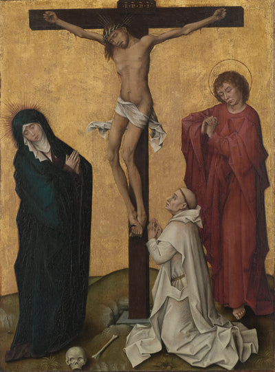 La Crucifixion avec un moine chartreux - Rogier van der Weyden - Alpha Reproduction