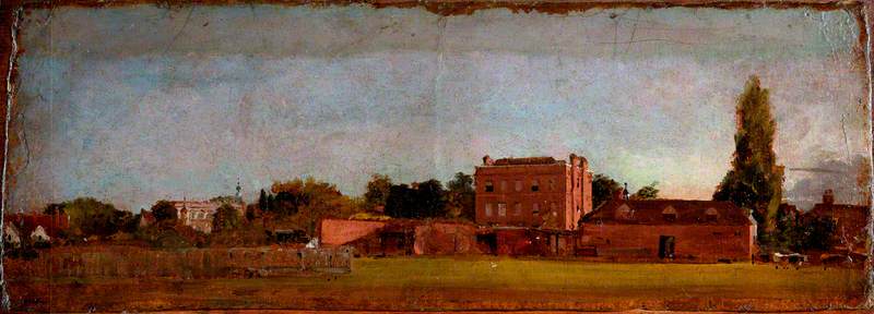 Maison du gendarme Golding, East Bergholt - John Constable