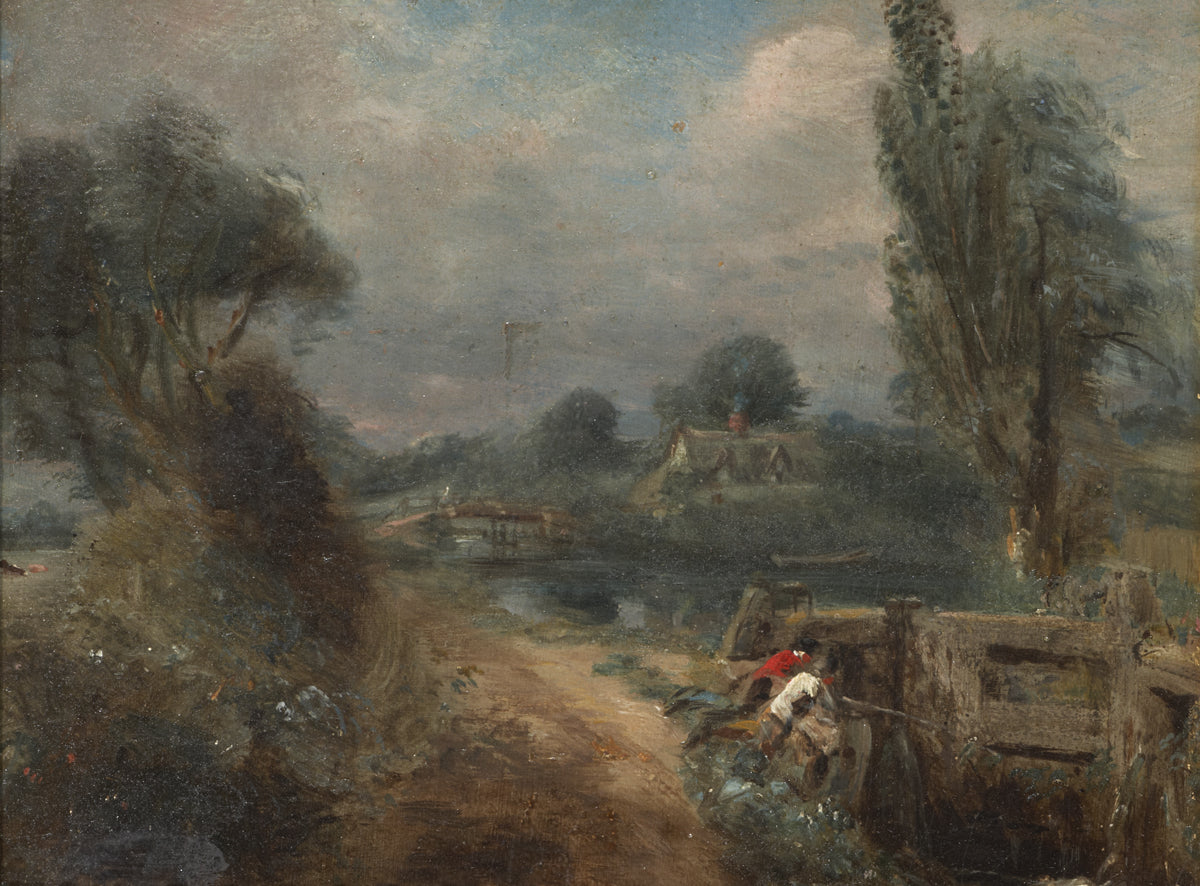 Étude pour « Garçons à la pêche » - John Constable