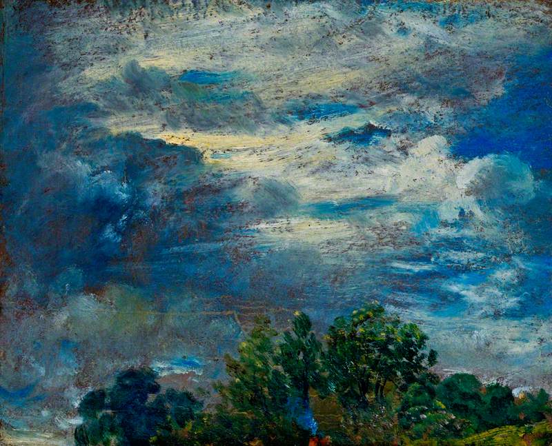Étude du ciel et des arbres - John Constable