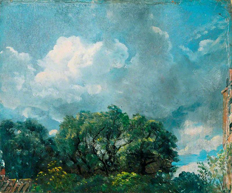 Étude du ciel et des arbres - John Constable