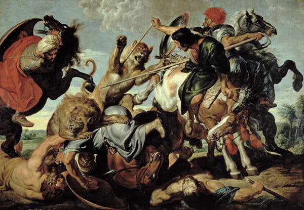 La Chasse au lion - Peter Paul Rubens